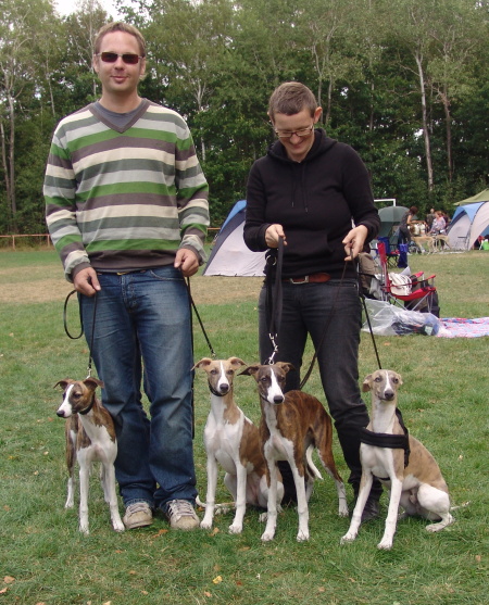 Sven und Tanja mit unserem A-Wurf